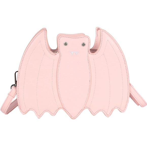 Cute pink bat purse - Picture 1 of 5
